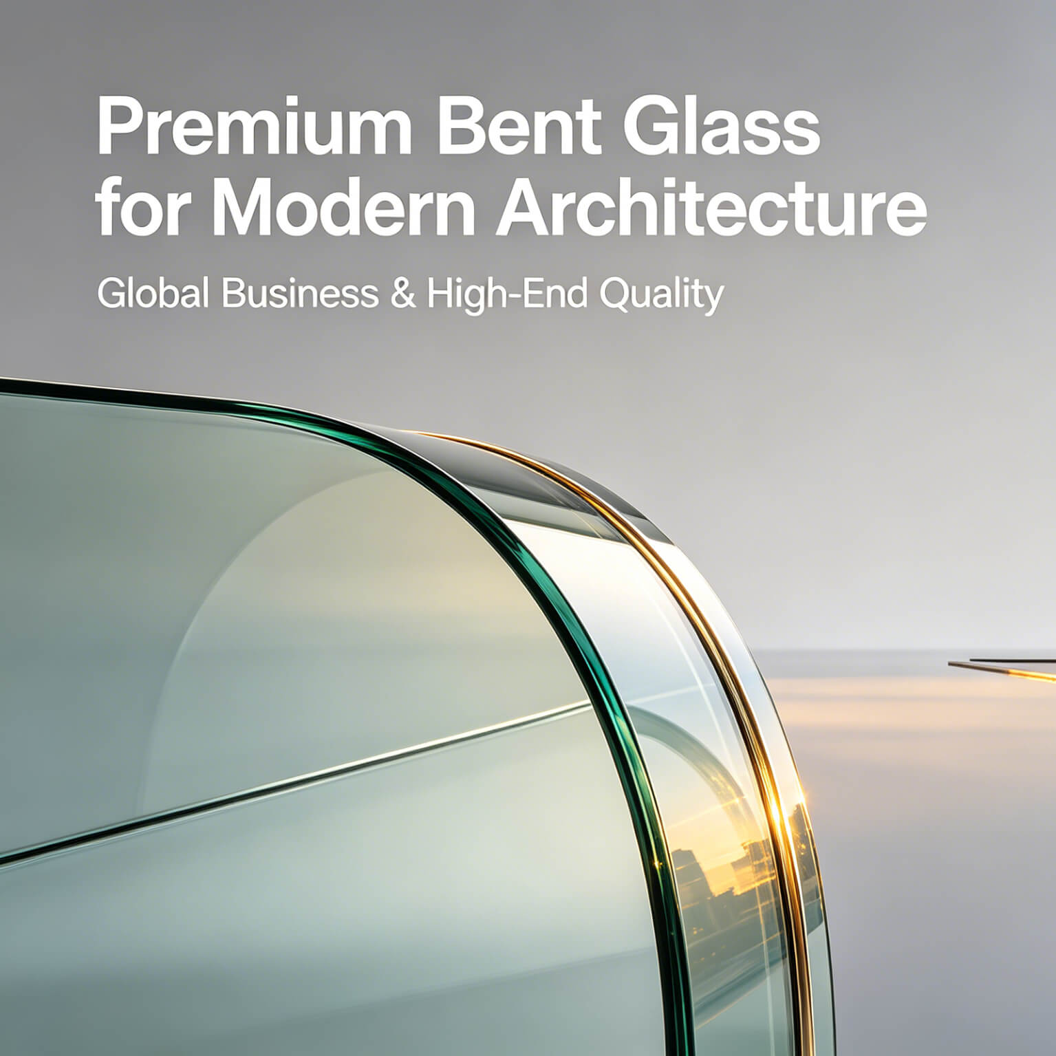 Custom Hot Bending Glass | High-Quality Curved Glass for Global Architectural Projects
