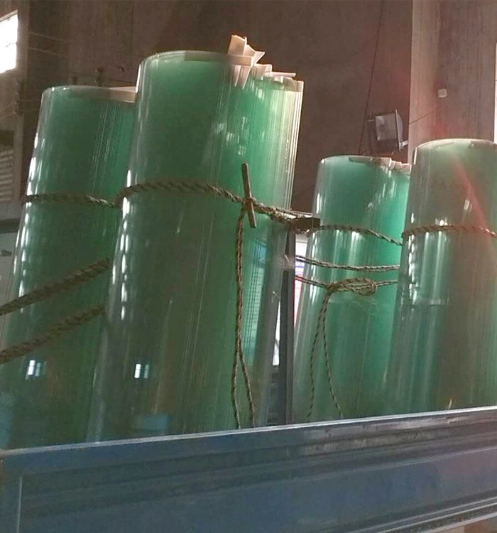 Thermal bending glass