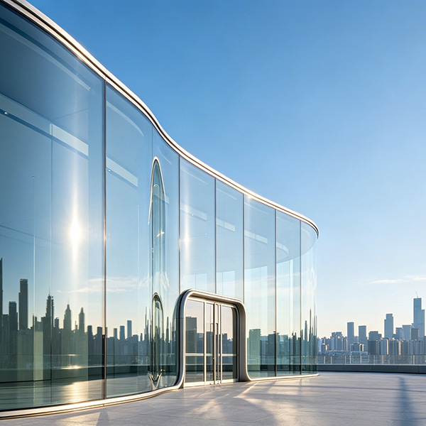 High-Quality Custom Curved Hot Bending Glass for Architectural & Commercial Use