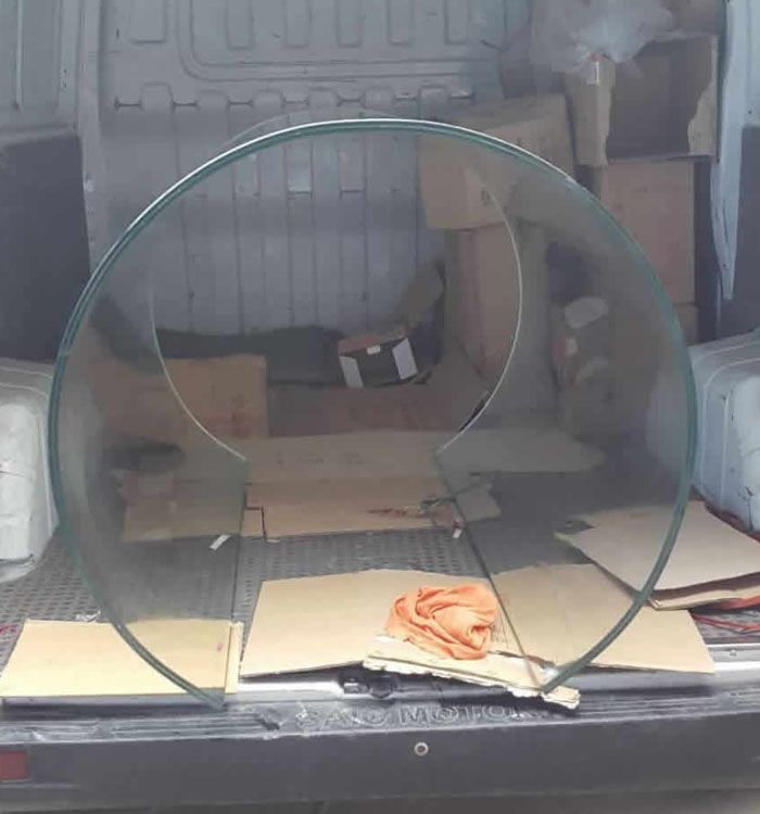 Annealed Curved Glass